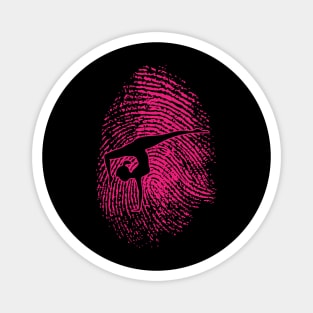 Gymnastics Fingerprint Aerobics Magnet